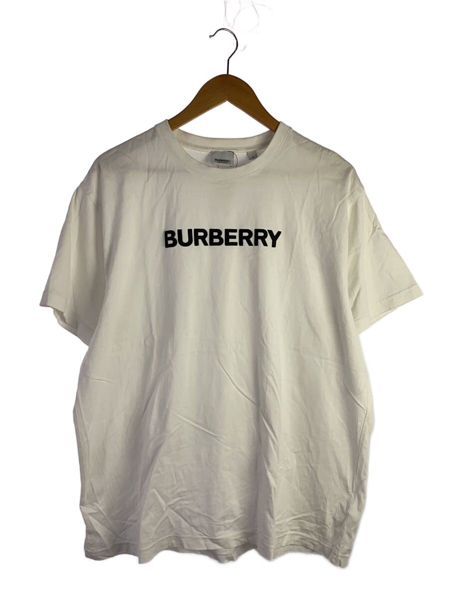 BURBERRY / Tシャツ/M/コットン/WHT/無地/8055309