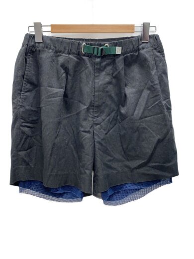 商品画像：ショートパンツ/1/コットン/BLK/無地/14SBW-P02101 1