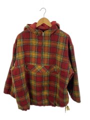 colebrook/ジャケット/S/ウール/RED/チェック