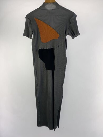 商品画像：半袖ワンピース/--/ポリエステル/GRY 2