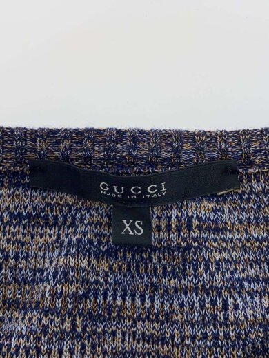 画像：GUCCIノースリーブワンピース/XS/コットン/NVY/無地3