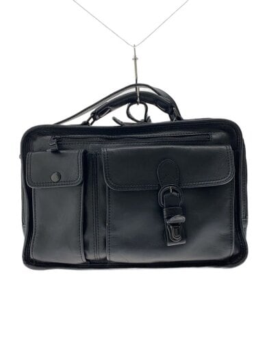 商品画像：ショルダーバッグ/レザー/BLK 1