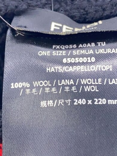 商品画像：ヘッドウェア/--/ウール/BLK/レディース/fxq056 5