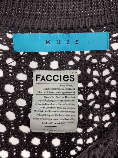 商品画像：長袖シャツ/2/コットン/BLK/無地/F23S07003 3