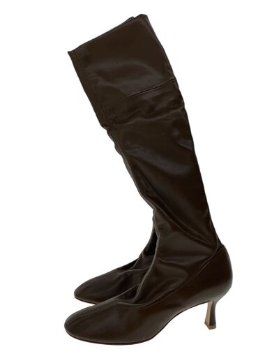 商品画像：ロングブーツ/37/BRW/レザー 1