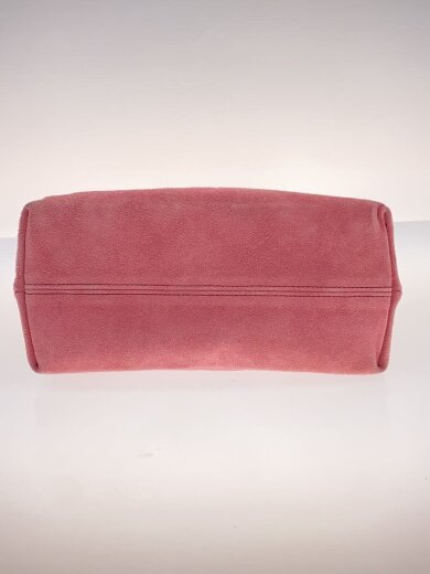 商品画像：ハンドバッグ/スウェード/PNK 4