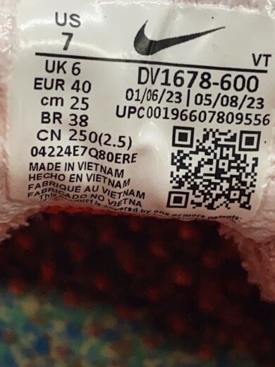 商品画像：AIR VAPORMAX 2023 FK_エア ヴェイパーマックス 2023 フライニット/25cm/RED/ポリ 5