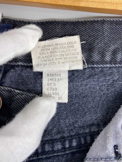 商品画像：ストレートパンツ/--/デニム/BLK/24197-U 6