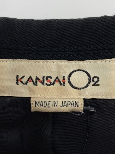 商品画像：KANSAI O2/テーラードジャケット/S/ポリエステル/BLK/無地/1509511110 3