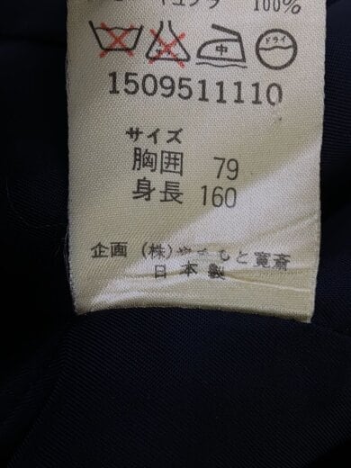 商品画像：KANSAI O2/テーラードジャケット/S/ポリエステル/BLK/無地/1509511110 4