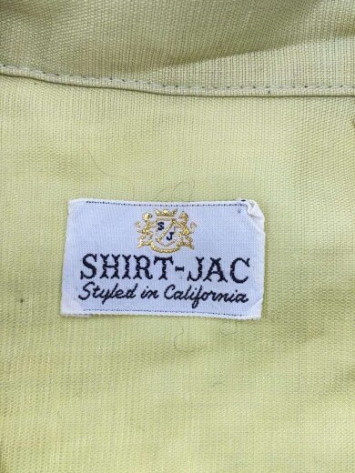 商品画像：半袖シャツ/M/レーヨン/GRN/無地/SHIRT-JAC 3