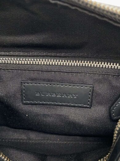 画像：BURBERRYSポーチ/レザー/BLK5