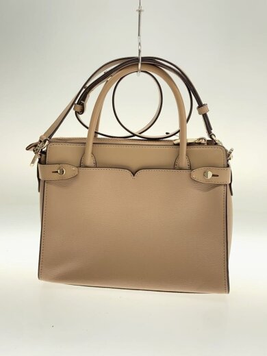 商品画像：トートバッグ/レザー/BEG/無地 3