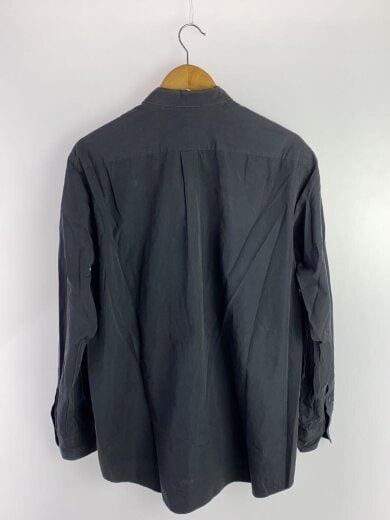 商品画像：長袖シャツ/2/コットン/BLK/無地/S03-02001 2