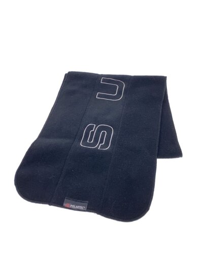 商品画像：マフラー/ポリエステル/BLK/メンズ 1