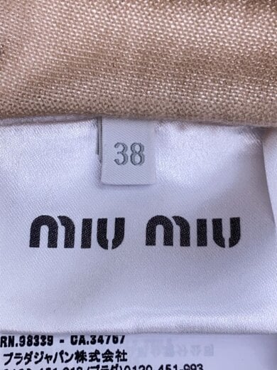 商品画像：カーディガン(薄手)/38/カシミア/BEG/無地/MMF878 4