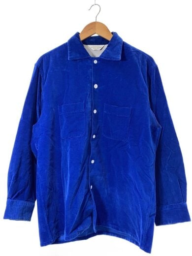 商品画像：長袖シャツ/2/コットン/BLU/us1376// 1