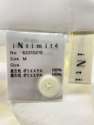 商品画像：半袖ワンピース/M/ポリエステル/WHT/無地/62210210 3