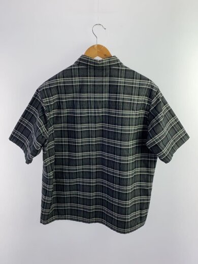 商品画像：半袖シャツ/S/コットン/BLK/チェック 2