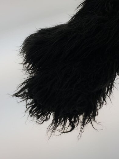 商品画像：ファージャケット/XL/ポリエステル/BLK 5