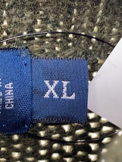 商品画像：ニット・セーター(厚手)/XL/ウール/KHK/総柄 4