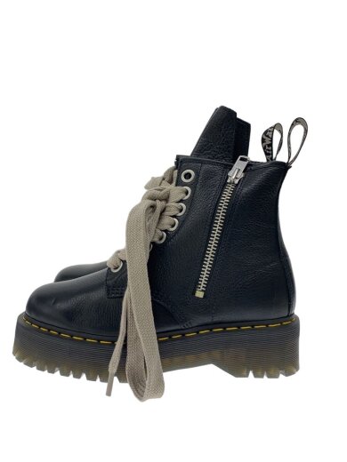 商品画像：レースアップブーツ/US10/BLK/レザー 1