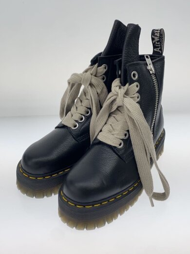 商品画像：レースアップブーツ/US10/BLK/レザー 2