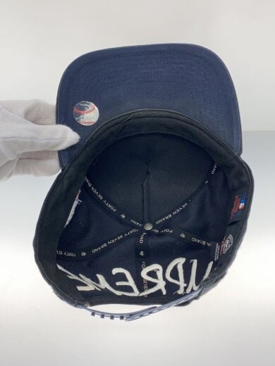 商品画像：キャップ/--/ウール/NVY/無地/メンズ 4