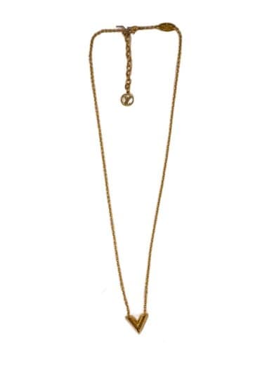 商品画像：ネックレス・エセンシャルV/--/GLD/トップ有/メンズ 2