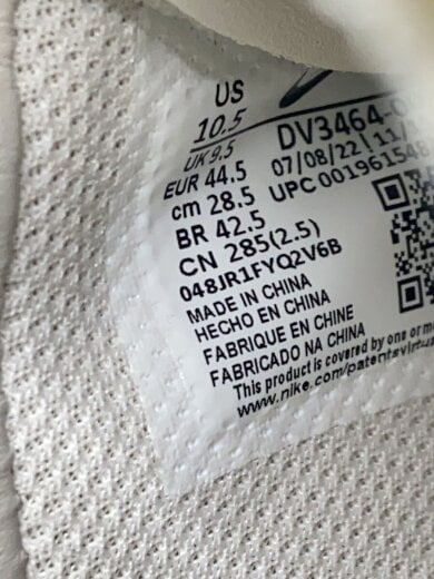 商品画像：ローカットスニーカー_DV3464-002/28.5cm/WHT 5