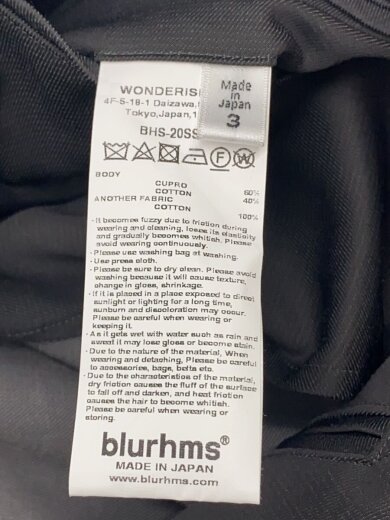 商品画像：テーラードジャケット/3/ウール/GRY/BHS-20SS014 4