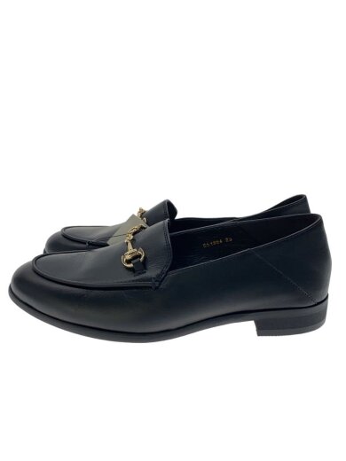 商品画像：バブーシュビットローファー/23cm/BLK/レザー/651304 1