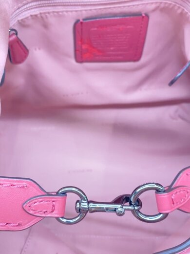 商品画像：トートバッグ/レザー/PNK/57645 6