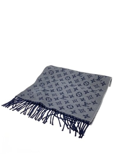 商品画像：マフラー/カシミア/NVY/モノグラム/レディース/GT0196// 1