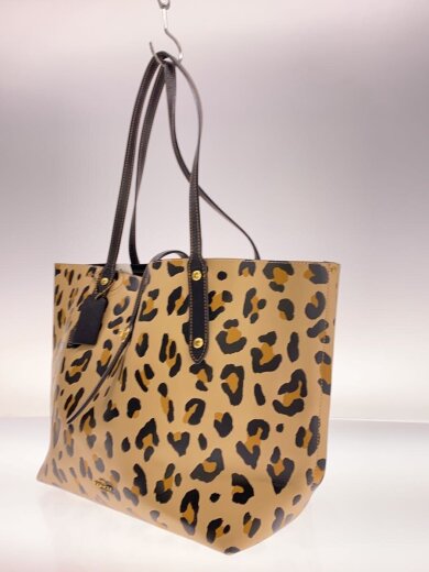 商品画像：トートバッグ/--/YLW/レオパード/C1880 2