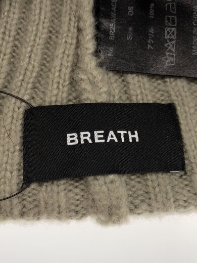 商品画像：ニットキャップ/--/アクリル/GRY/無地/メンズ/BR25AW-AC8005 4