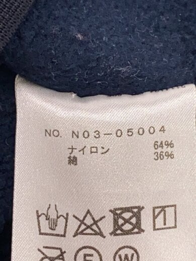 商品画像：スウェット/3/ナイロン/NVY/N03-05004/18AW 5