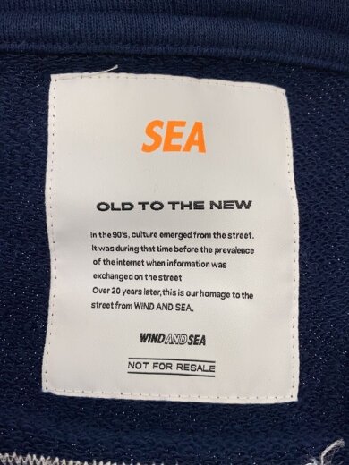 商品画像：パーカー/M/コットン/NVY/無地/WDS-19A-SW-09 3