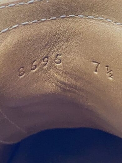 商品画像：ドレスシューズ/UK7.5/WHT/レザー 5