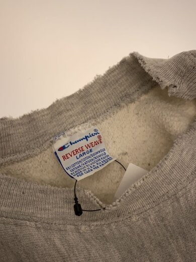 商品画像：スウェット/L/コットン/GRY 5