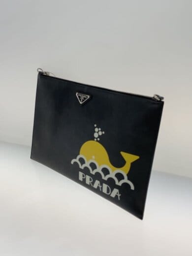 商品画像：セカンドバッグ/PVC/BLK 2