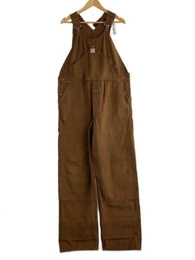 商品画像：オーバーオール/--/コットン/BRW/無地 1
