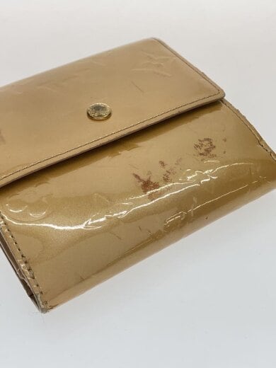 商品画像：3つ折り財布/エナメル/BEG/無地/レディース 7