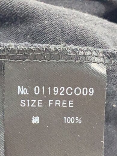 商品画像：Tシャツ/FREE/コットン/BLK/01192CO09// 4