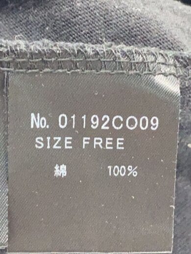 商品画像：Tシャツ/FREE/コットン/BLK/01192CO09// 5