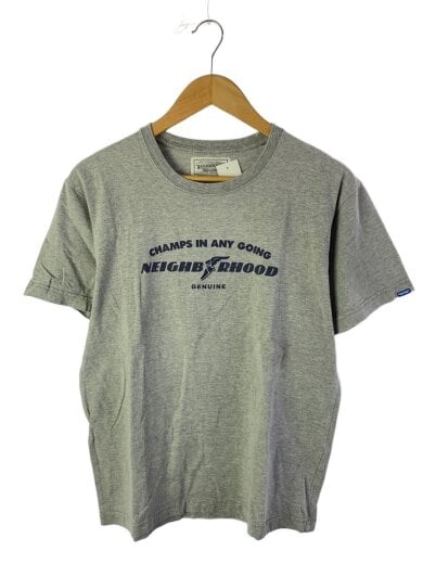 商品画像：Tシャツ/M/コットン/GRY/プリント 1