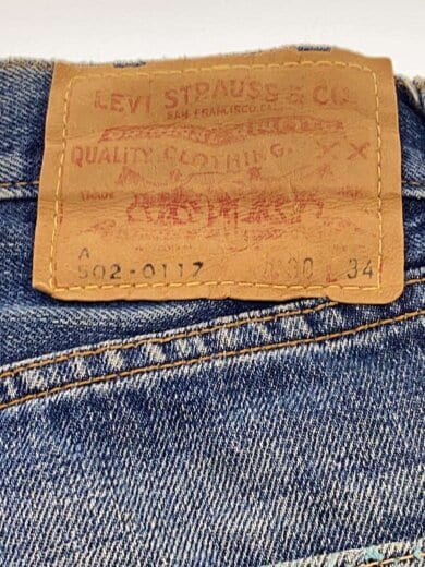 商品画像：ストレートパンツ/30/デニム/IDG/無地/502-0117 4