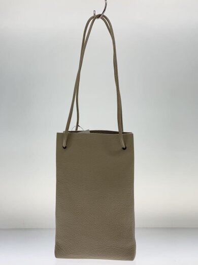 商品画像：ショルダーバッグ/レザー/BEG/無地// 3