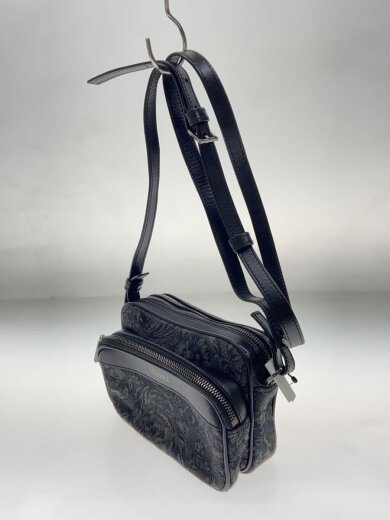 商品画像：ショルダーバッグ/ポリエステル/BLK/無地 2