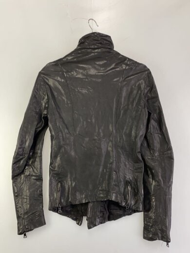 商品画像：レザージャケット・ブルゾン/1/山羊革/BLK/MFB6110// 2